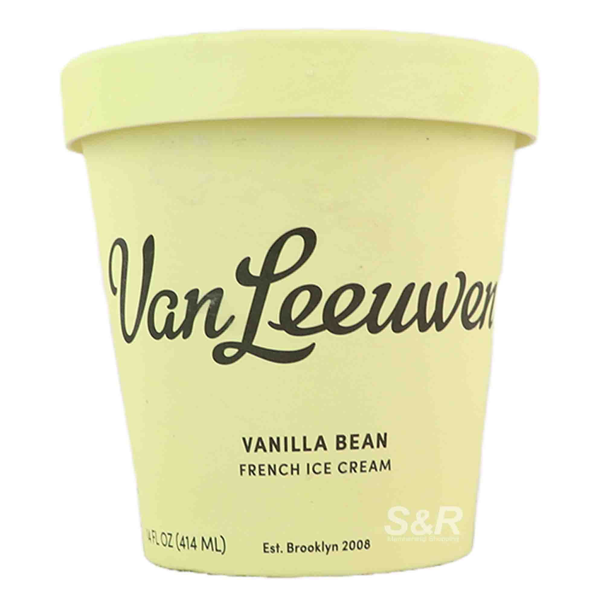 Van Leeuwen Vanilla Bean French Ice Cream 414mL Van Leeuwen Vanilla Bean French Ice Cream 414mL